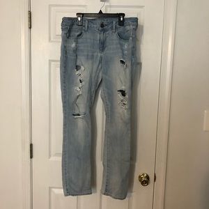 American Eagle distressed jeans